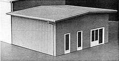 Pikestuff 541-0011 - HO Scale - Add-On Office or Showroom