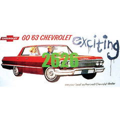 Tichy 2626 - N Scale - 63 Chevrolet Exciting Billboard - Kit