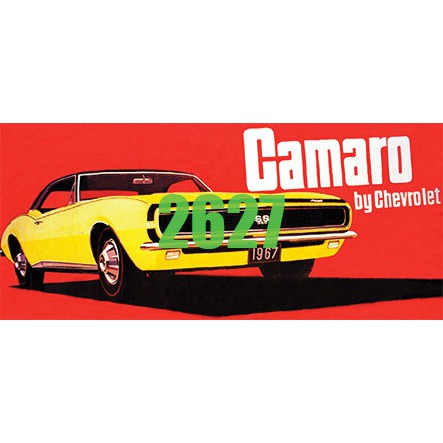 Tichy 2627 - N Scale - 67 Chevrolet Camaro Billboard - Kit