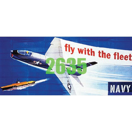 Tichy 2635 - N Scale - Navy Fly with the Fleet Billboard - Kit