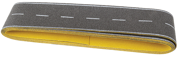 Busch 7087 - N Scale - Flexible Self Adhesive Paved Roadway -- 1-1/2 x 79-1/4" 40mm x 2m