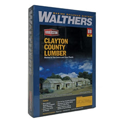 Walthers 933-2911 - HO 	Clayton County Lumber -- Kit