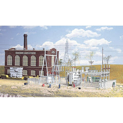 Walthers 933-3025 - HO	Northern Light & Power Substation -- Kit - 8-1/2 x 12-1/2" 21.6 x 31.8cm