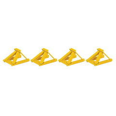Walthers 948-83108  - Assembled Track Bumper pkg(4) -- Yellow