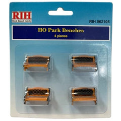 RIH062105 - HO Scale Park Benches