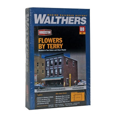 Walthers 933-3473 - HO Flowers by Terry -- Kit - 3 x 4 x 4-3/8" 7.6 x 10.2 x 11.1cm