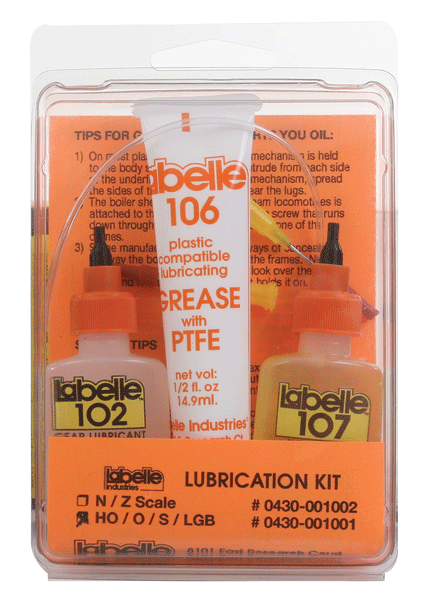 Labelle 1001 - Kit with one each 102,106 and 107 for “HO” / “O” / “S” / Lionel/ and LGB (Garden Railway) Size trains