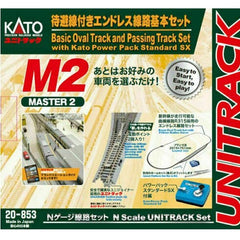 Kato 20-853 M2 Basic Oval W/ Kato Power Pack - Track Set  N Scale