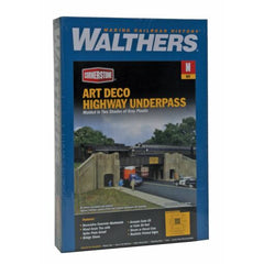 Walthers 933-3800 - Highway Underpass ArtDeco