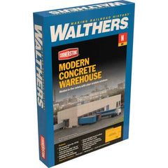 Walthers 933-3862 - Modern Concrete Warehouse