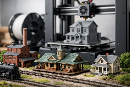 3D Printed Model Railroad Buildings Guide