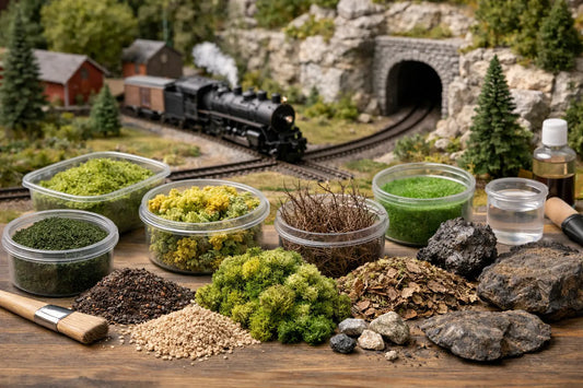 Top Model Railroad Scenery Materials to Use