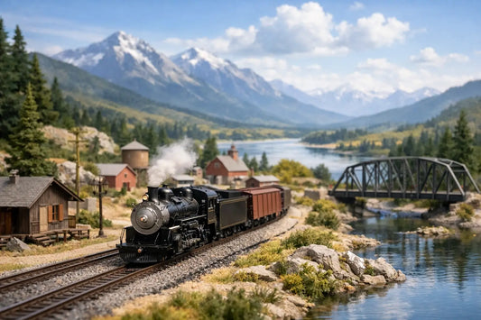 Model Railroad Backdrops That Look Right