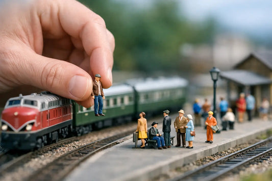 Choosing Model Train Figures and People Well
