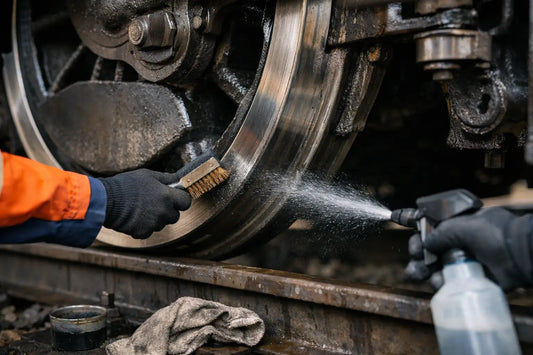 How to Clean Locomotive Wheels Right