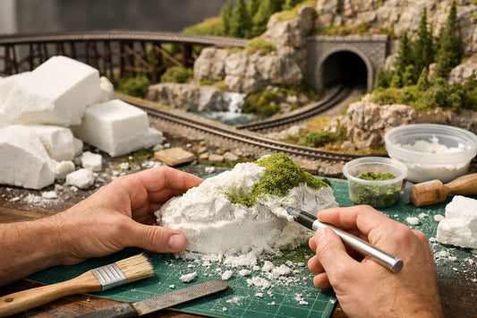 How to Build Foam Scenery for Model Railroads