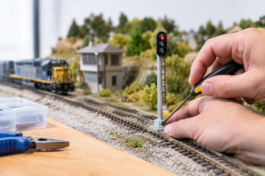 How to Install Layout Signals on a Model Railroad