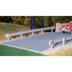 Pikestuff 541-0013 - HO Scale - Highway Guardrail pkg(6) -- 21-1/8" 53.7cm