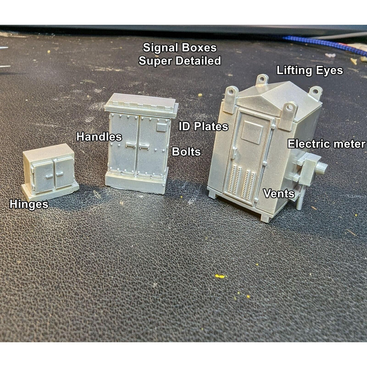 WSM HO1012 - HO Scale Electrical Boxes
