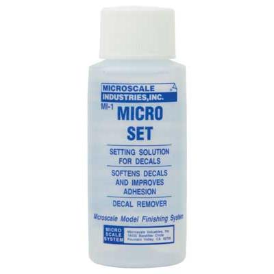 Microscale Micro Set Microscale 104 Micro Set Decal Setting Solution - 1oz 29.6mL – Michael ...
