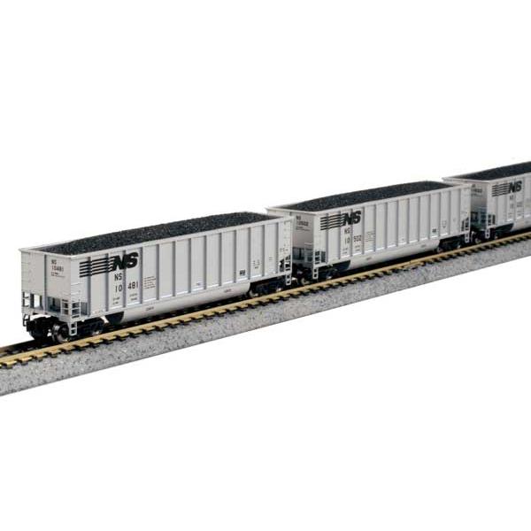 Kato 106-4633 - BNSF BethGon Coalporter 8-Pack (with loads) - Ready to Run