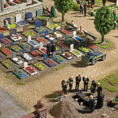 Busch 1090 - HO Scale - Cemetery set