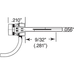 Kadee 158 - #158 Whisker(R) Scale Self-Centering Knuckle Couplers - Kit - Magne-Matic(R)