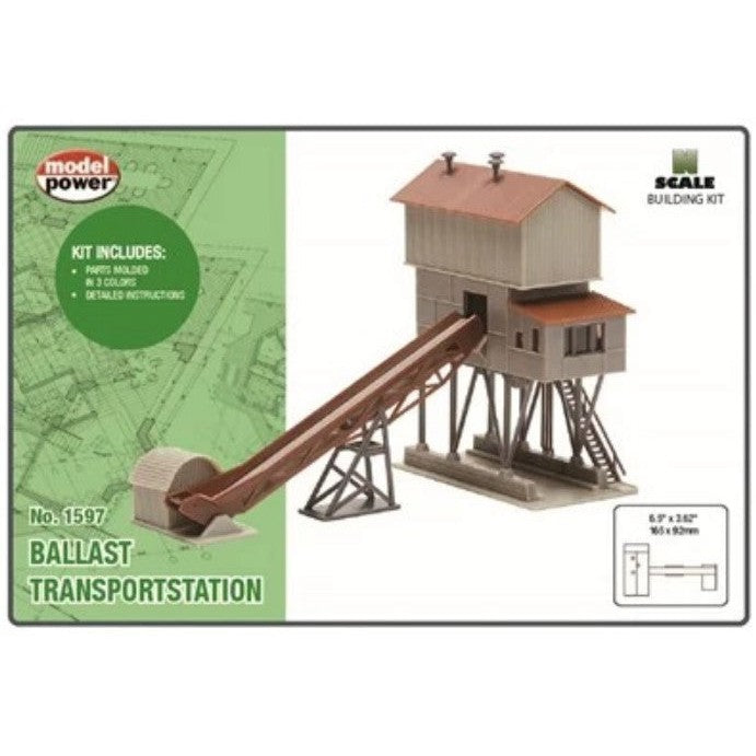 Model Power 1597 - N Scale - Ballast Transport Station