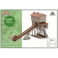 Model Power 1597 - N Scale - Ballast Transport Station