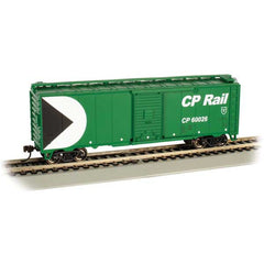 Bachmann 16004 - HO Pullman-Standard PS-1 40' Steel Boxcar - Ready to Run - Silver Series(R) -- Canadian Pacific #60026 (green)