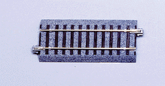 Kato 2-111 - HO Scale - Unitrack - Straight Sections -- 3-11/16" 94mm pkg(2)