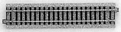 Kato 2-130 - HO Scale - Unitrack - Straight Sections -- 6-7/8" 174mm pkg(4)