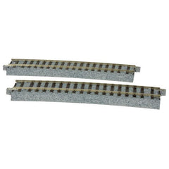 Kato 2-290 - HO Scale - 	Curved Track - 2 Pieces -- Right 867mm (34-1/8") 10-Degree