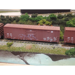 Micro Trains  993 05 048 - N Scale - BNSF Weathered 3-Pack FOAM - Rel. 4/23  - Weathered