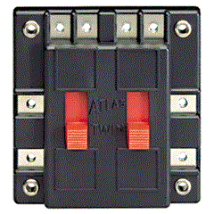 Atlas 210 - Twin Connector - Double-Pole, Double-Throw Reversing Switch