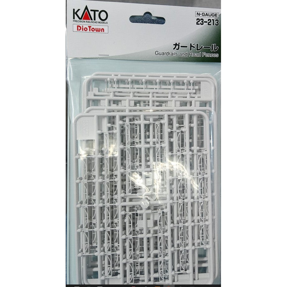 Kato 23-213 - N Scale - Dio-Town Series Road Details -- Guardrails & Road Fence