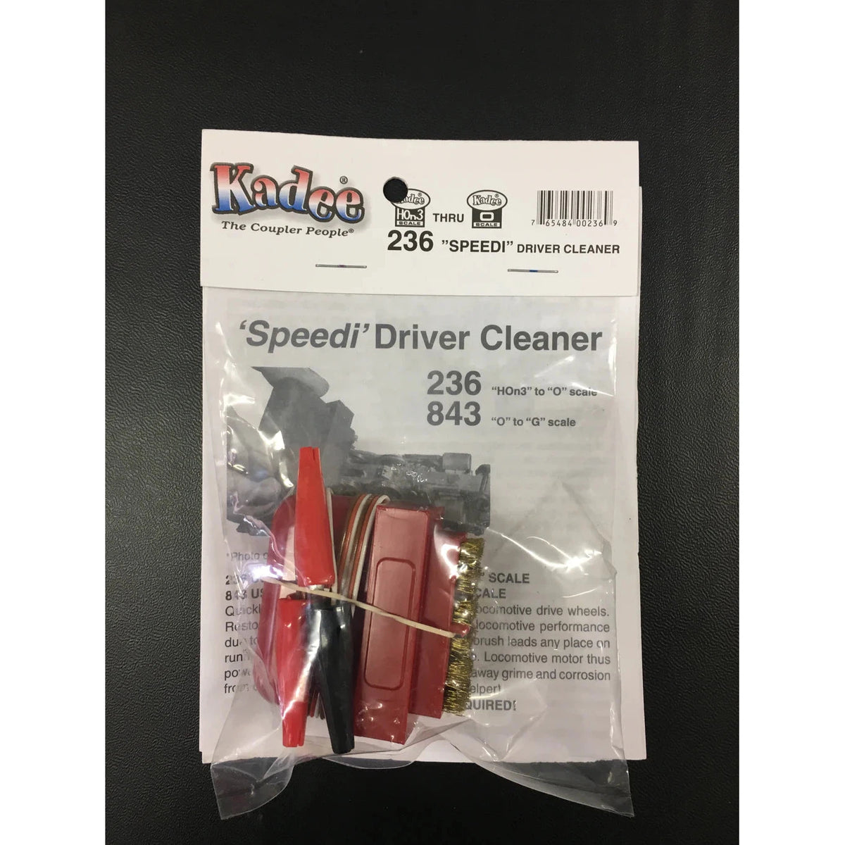 Kadee #236 Speedi Driver Cleaner -- Use for HOn3 to O Scale