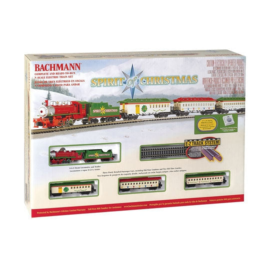 Bachmann 24017 - N Scale 	Spirit of Christmas Train Set