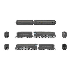 BLI 2841 - HO Scale - 	Streamlined 4-6-4 Hudson, Disc Drivers w/Sound, DCC & Smoke - Paragon4(TM) -- New York Central #5344 (Commodore Vanderbilt, black)