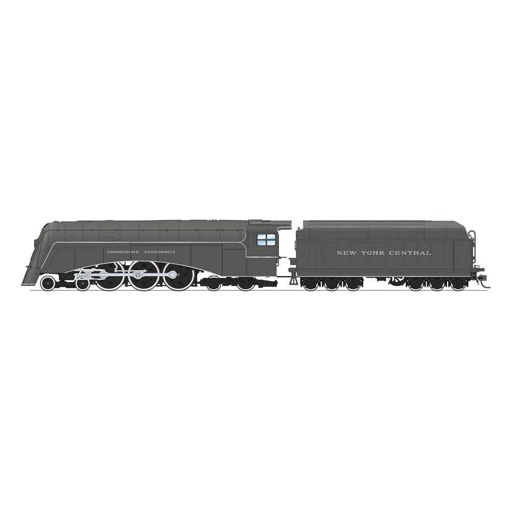 BLI 2841 - HO Scale - 	Streamlined 4-6-4 Hudson, Disc Drivers w/Sound, DCC & Smoke - Paragon4(TM) -- New York Central #5344 (Commodore Vanderbilt, black)