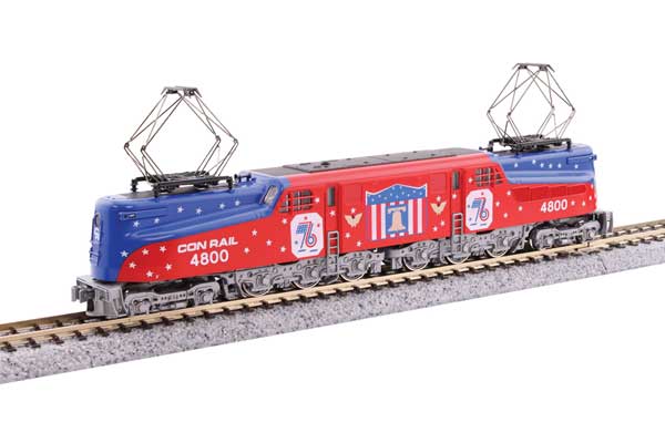 Kato KAT1372015 - N Scale - Conrail #4800 (Bicentennial Scheme; red, blue, white)