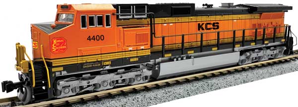 Kato KAT1763520 - N Scale - Kansas City Southern #4401 (Ex-BNSF Patch, orange, black, yellow, KCS Logo)