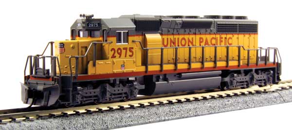Kato KAT1764829 - N Scale - Union Pacific #3218 (Armour Yellow, gray, red Frame Stripe, Large Lettering)