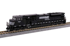 Kato KAT1765518 - N Scale - Norfolk Southern #7227 (black, white, Dashed Sill Stripe)