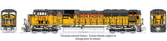 Kato KAT1765625S - N Scale - EMD SD90/43MAC - Sound and DCC -- Union Pacific #3750 (Armour Yellow, gray, red)