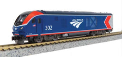 Kato KAT1766053 - N Scale - Amtrak #304 (Phase VI; blue, red, white, silver)