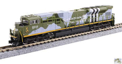 Kato KAT1768540S - N Scale - EMD SD70ACU - Sound and DCC -- Canadian Pacific #6644 (Military Heritage, D Day, green camouflage)