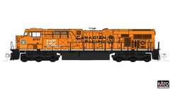 Kato KAT1768960S - N Scale - GE ES44AC GEVO - Sound and DCC -- Canadian Pacific #8757 (Every Child Matters, orange, black, white)