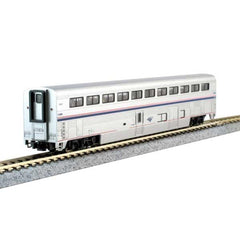 Kato 10-1788 - N Scale - Siemens ALC-42 Charger & 3 Cars Train-Only Set - Standard DC - Amtrak #302, Sleeper, Coach, Coach-Baggage
