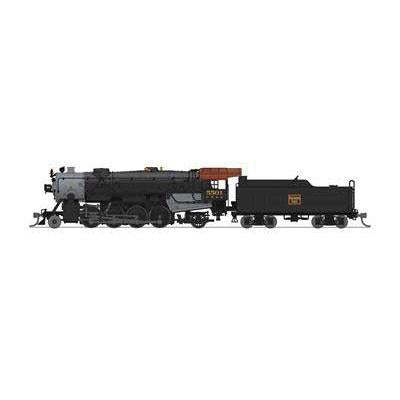 BLI 3972 - N Scale - USRA 2-8-2 Heavy Mikado - Sound and DCC - Paragon4(TM) -- Chicago, Burlington & Quincy 5501 (black, graphite, Tuscan)